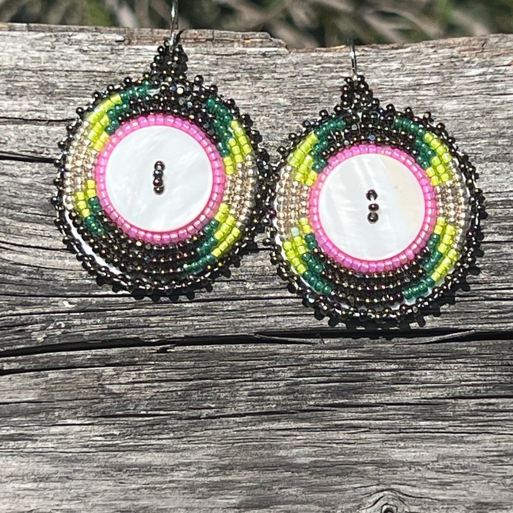 Colorful Beaded Earrings